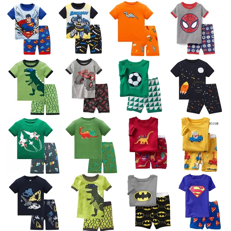 

Pajamas For Girls Summer Children's Pajamas Sets Kids Short Sleeve Pyjamas Baby Boys Cotton Pijama Sleepwear