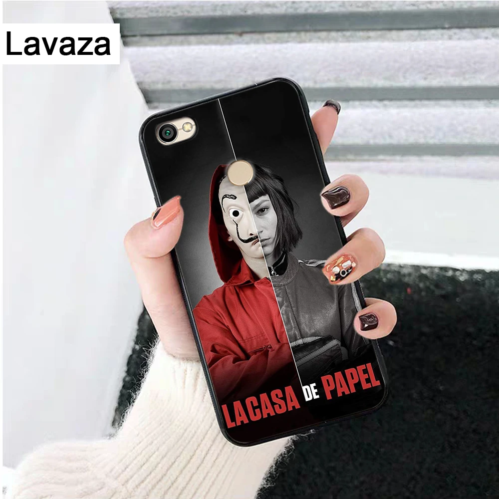 Lavaza La Casa De Papel деньги Heist силиконовый чехол для Xiaomi Redmi 4A 4X 5A 5 плюс S2 6 6A Note 4 7 Pro премьер