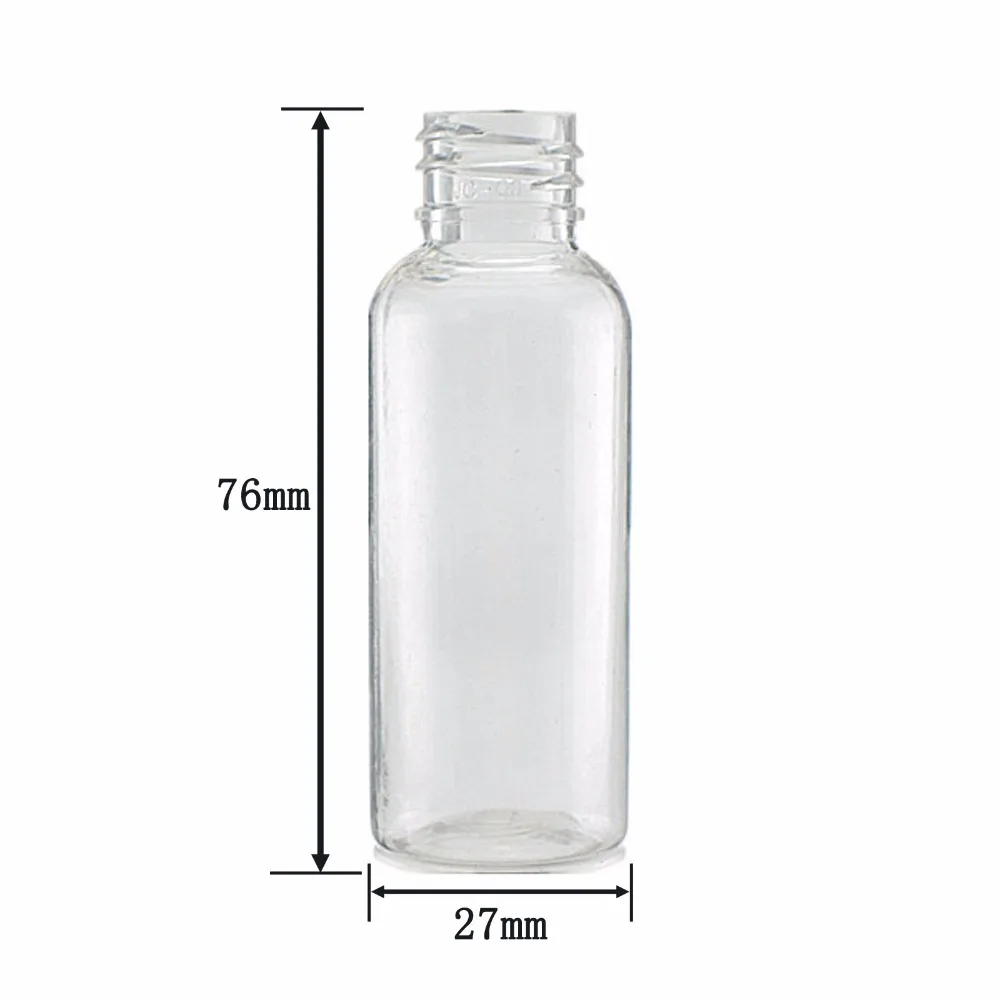 30 мл пустая прозрачная/Янтарная пластиковая ПЭТ-бутылка с