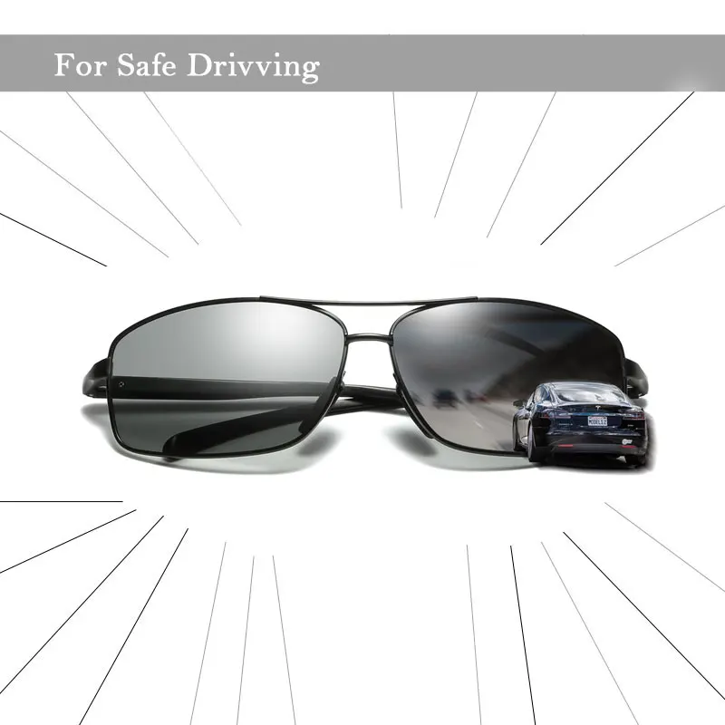 OUTSUN фотохромные поляризованных солнцезащитных очков Для мужчин женщин вождение