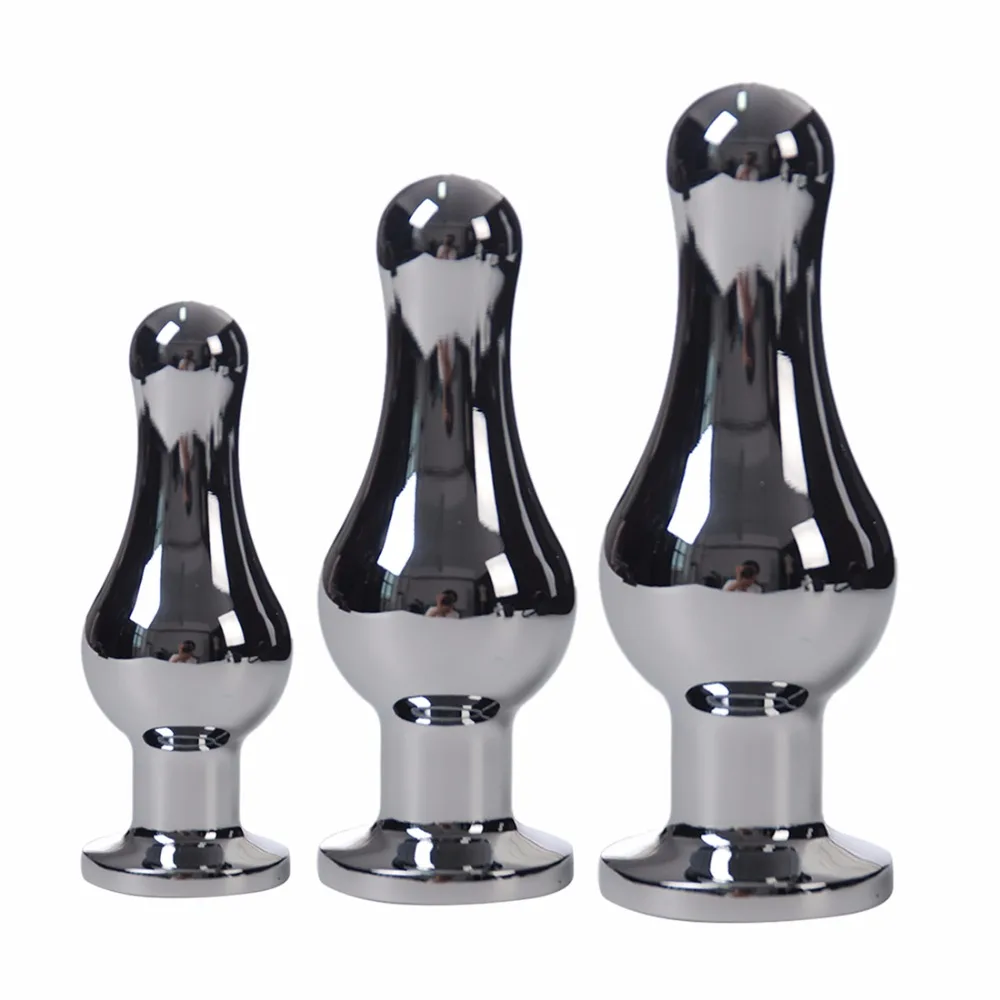 Stainless Steel Big Anal Plug Butt Metal Sex Toys + Crystal Jewelry Toy For Men Lesbian Gay Products Woman | Красота и здоровье