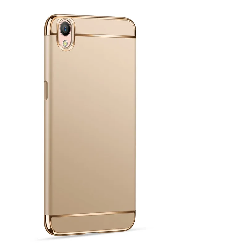 Чехол TRISEOLY для OPPO A37 5,0 Роскошный ультра-тонкий жесткий чехол с покрытием для OPPO A37 задняя крышка для OPPO A37M Coque