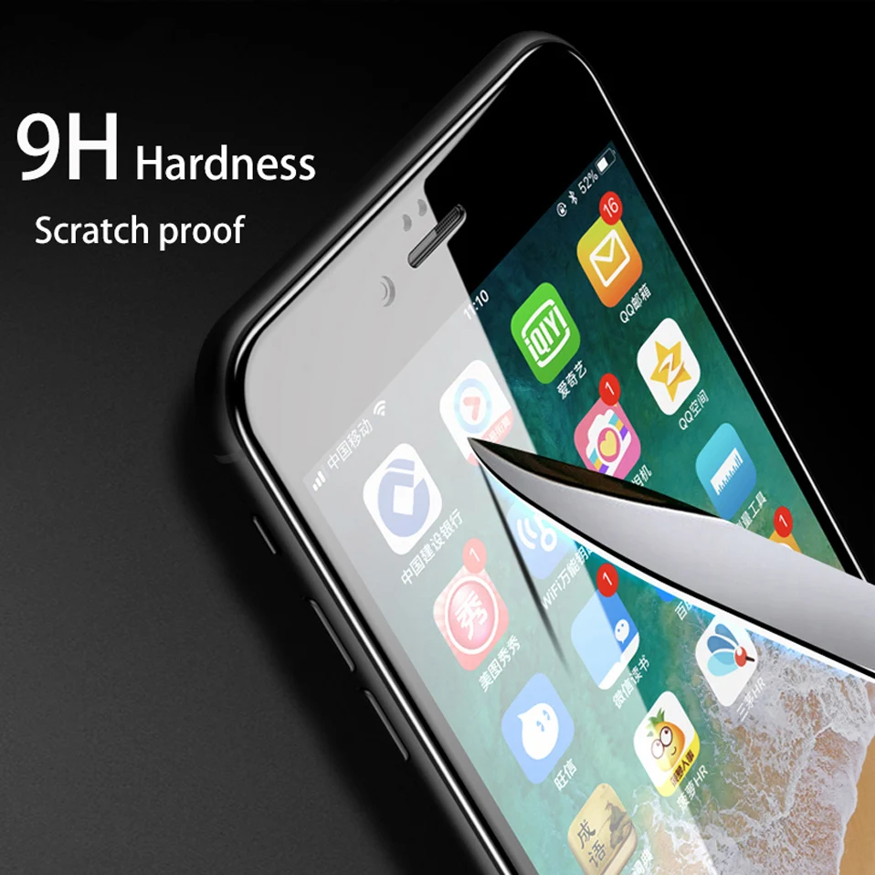 5D закаленное стекло для iphone 11 Pro XR XS Max полное покрытие iphone 11 11pro стекло для iphone 11 Pro 6 6s 7 8 Plus X защитная пленка для экрана