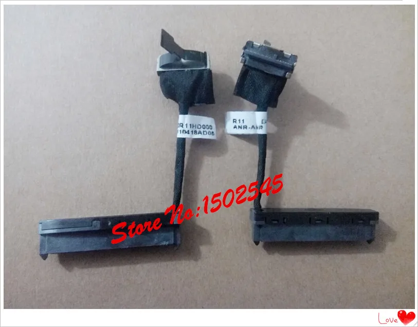 Бесплатная доставка, оригинальный кабель интерфейса для жесткого диска ноутбука HP G4 G6 G7, G4-1000 Q72C R11 DD0R11HD000, кабель для жесткого диска