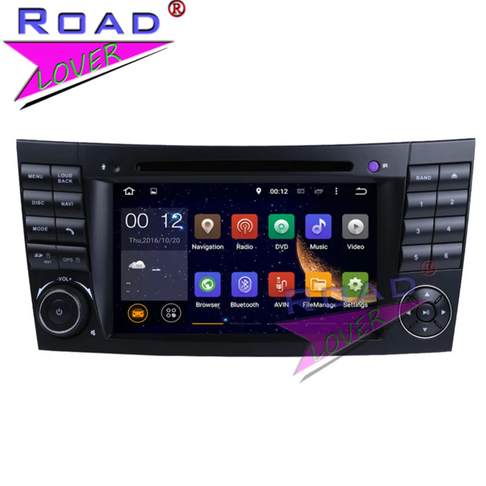 Автомобильный DVD плеер TOPNAVI 4 Гб + 32 ГБ Android 8 0 Восьмиядерный процессор для Mercedes Benz CLK