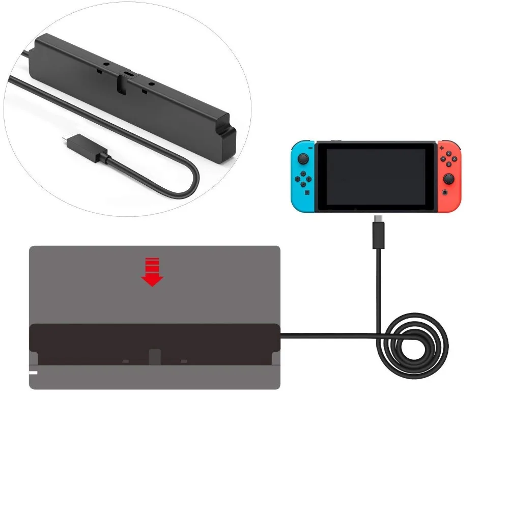 Удлинитель для nintendo переключатель дока набор УДЛИНИТЕЛЬ шнур NS