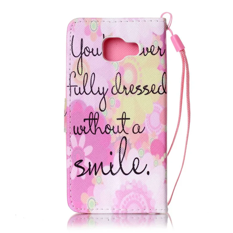 ZHCASE Fashion Painted Style Wallet Case for Samsung Galaxy A3 2016 Cover For A310 +Stand Card Holder |