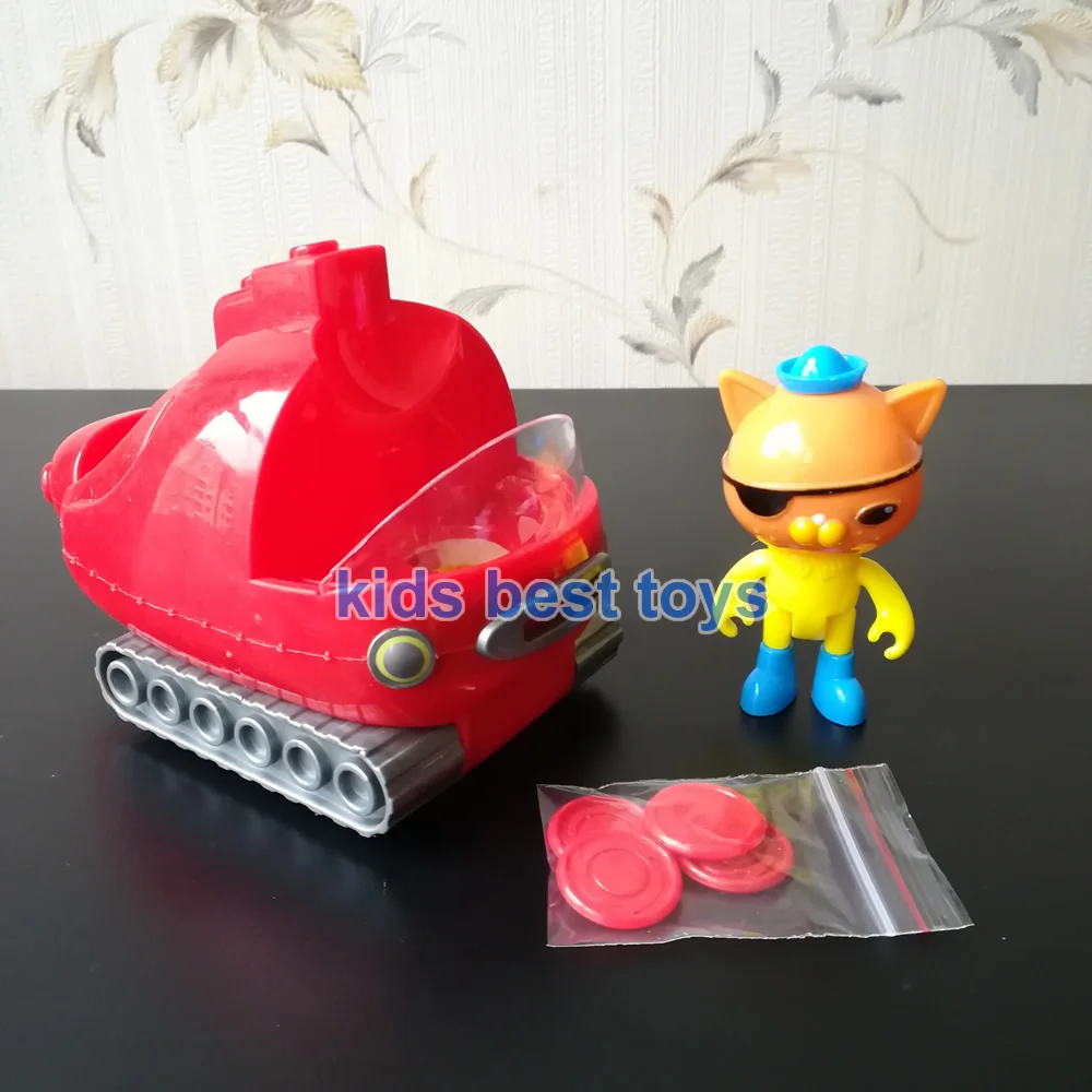 Новая модель корабля Octonauts GUP R D C с капитаном Barnacles Kwazii Shellington фигурки подарок для