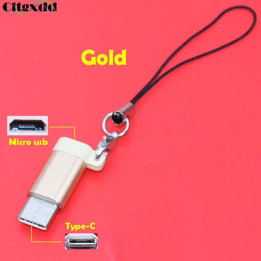 Адаптер cltgxdd с Micro USB Мама на Type C папа поддержка OTG для планшетов Samsung S8 S9 Xiaomi Huawei Lenovo