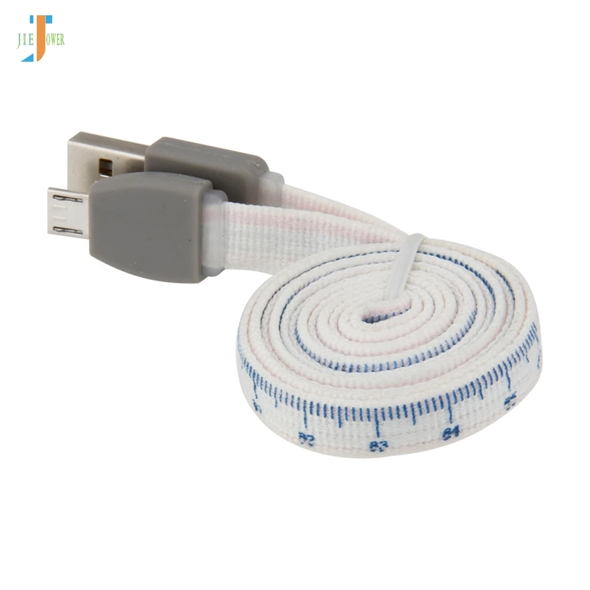 Micro USB кабель 1 м калибровочный хлопковый Дата для Iphome X 8 Быстрая зарядка Samsung