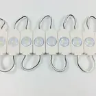 100 шт. 2835 Мини светодиодный модуль инъекции с объективом DC12V водонепроницаемые модули дисплея для рекламы светильник слова светильник