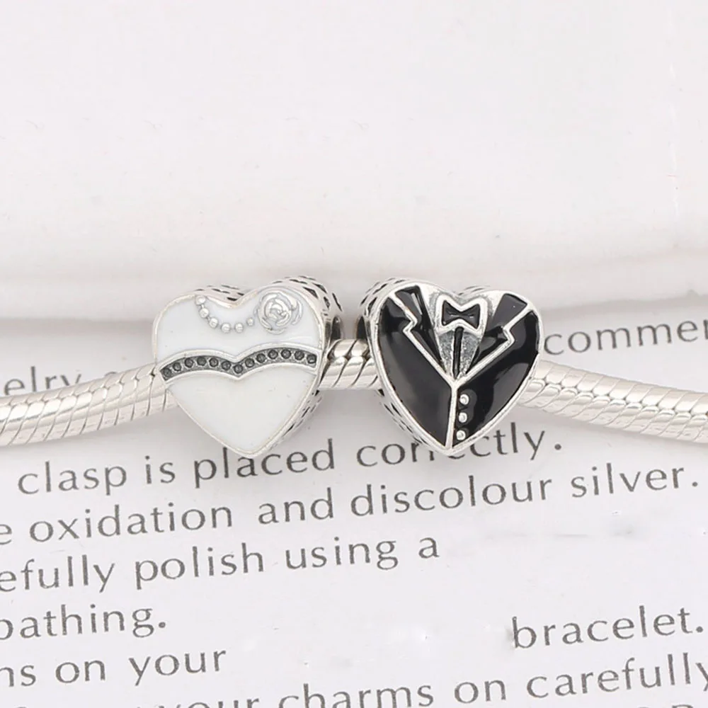 1 шт. бусины-шармы из серебра 925 пробы