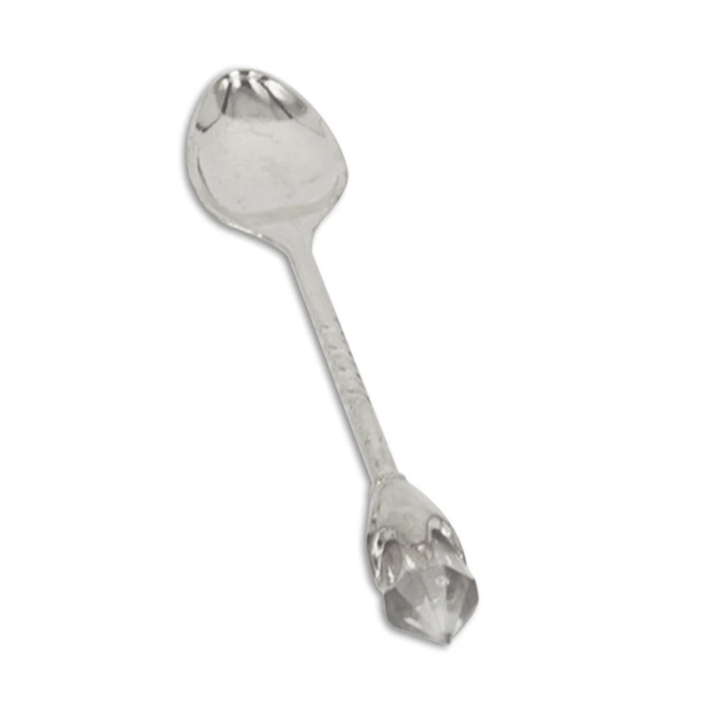 С кристаллической головкой чайная кофейная ложка приправы Совок десерт ковш