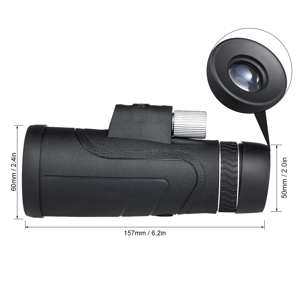 SUNCORE 10X50 BT монокулярный телескоп для фотосъемки HD Мини Монокуляр охоты кемпинга с