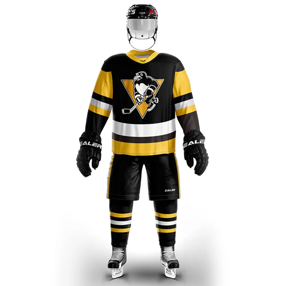 

Cool Hockey free shipping Pittsburgh Penguin fans Training wear ice hockey jersey s in stock customized cheap high quality