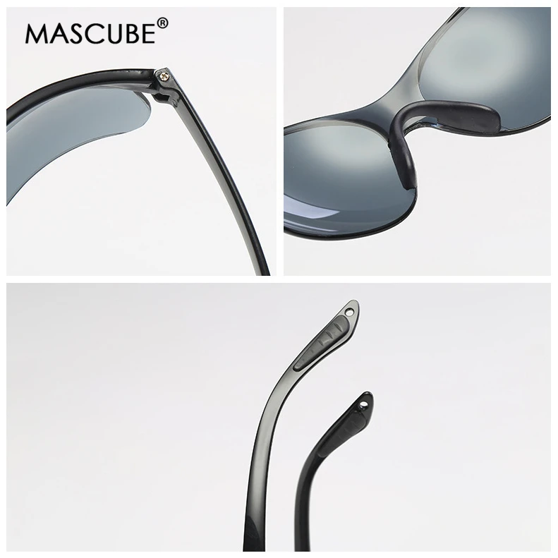 MASCUBE Sport Glasses Shooting Goggles Men Outdoor Windproof Bicycle Cycling Hiking Camping UV400 Protection Eyewear | Спорт и