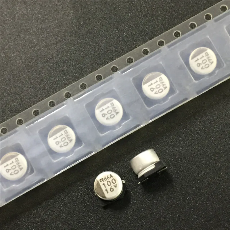 10 шт. 100 мкФ 16В NIPPON NCC MVA серия 6 3x5 2 мм 16V100uF SMD алюминиевый электролитический