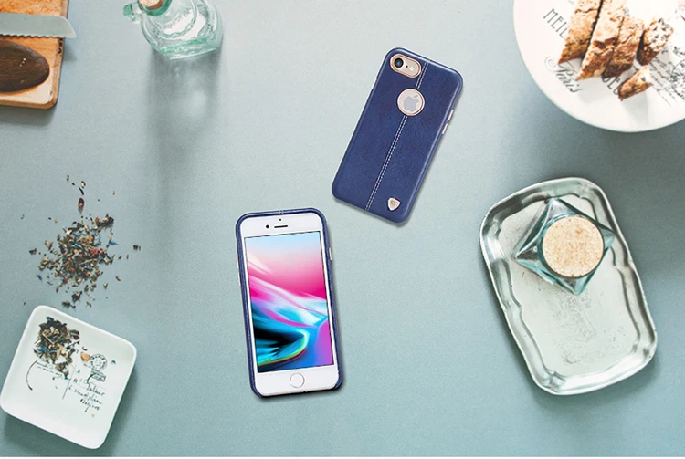 Nillkin Englon кожаный чехол для Apple iphone 8 Роскошный кожаный чехол винтажная задняя крышка для iphone 8 plus 8 plus