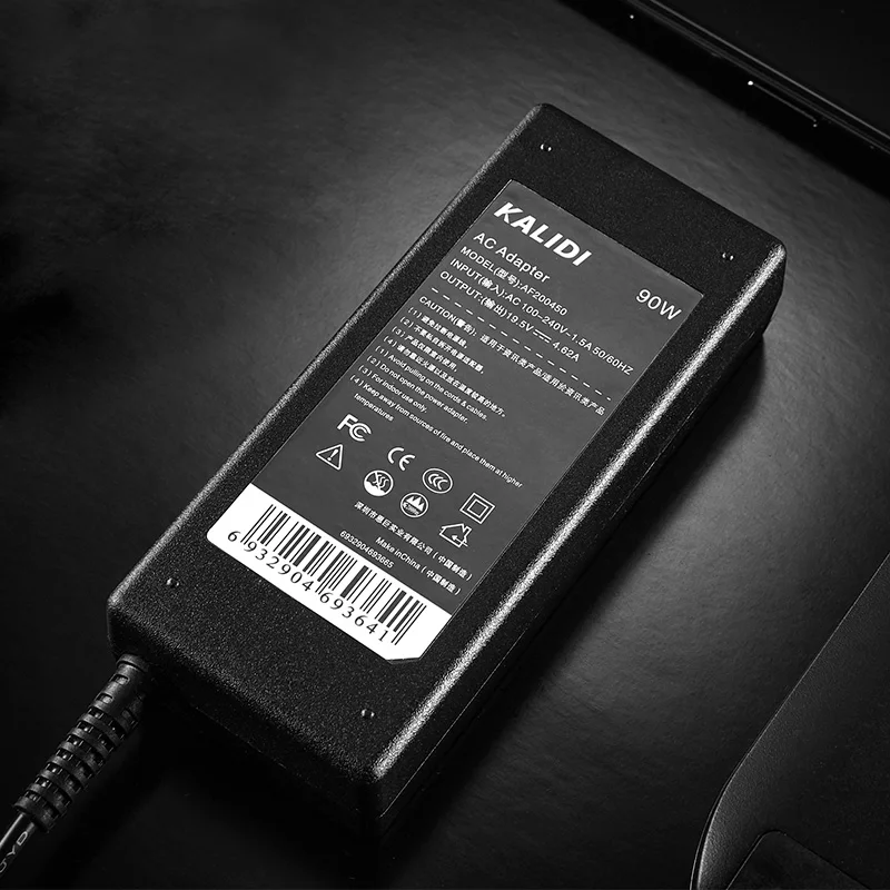 KALIDI 19 5 V 4.62A Сетевой адаптер питания для ноутбука Dell Inspiron 1150 700 м n5110 черный