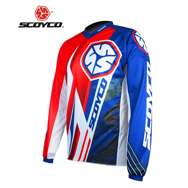 Профессиональный Scoyco гоночная куртка для мотокросса + набедренная защита