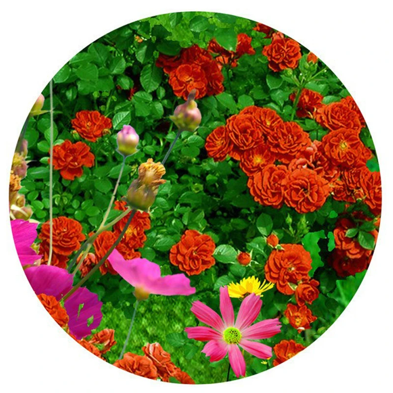 Пользовательские 3D Пол обои цветок тропа современная ванная комната кухня пол