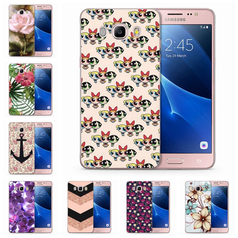 Роскошные чехлы для телефонов с цветочным узором Samsung Galaxy J1 J2 J3 J5 J7 prime J120 J320 J330 J530F