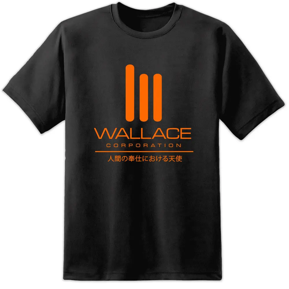 Мужская футболка с логотипом Wallace Corporation Bladerunner 2049 Nexus 6 Replicant Tyrell крутая