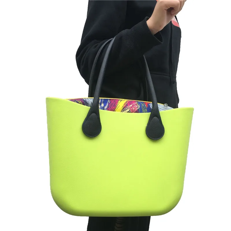 Классическая женская сумка, O Bag, стильные ручки, силиконовая прорезиненная водонепроницаемая пляжная женская сумка, женская baobao ЭВА, водонепроницаемая, через плечо, O Bag
