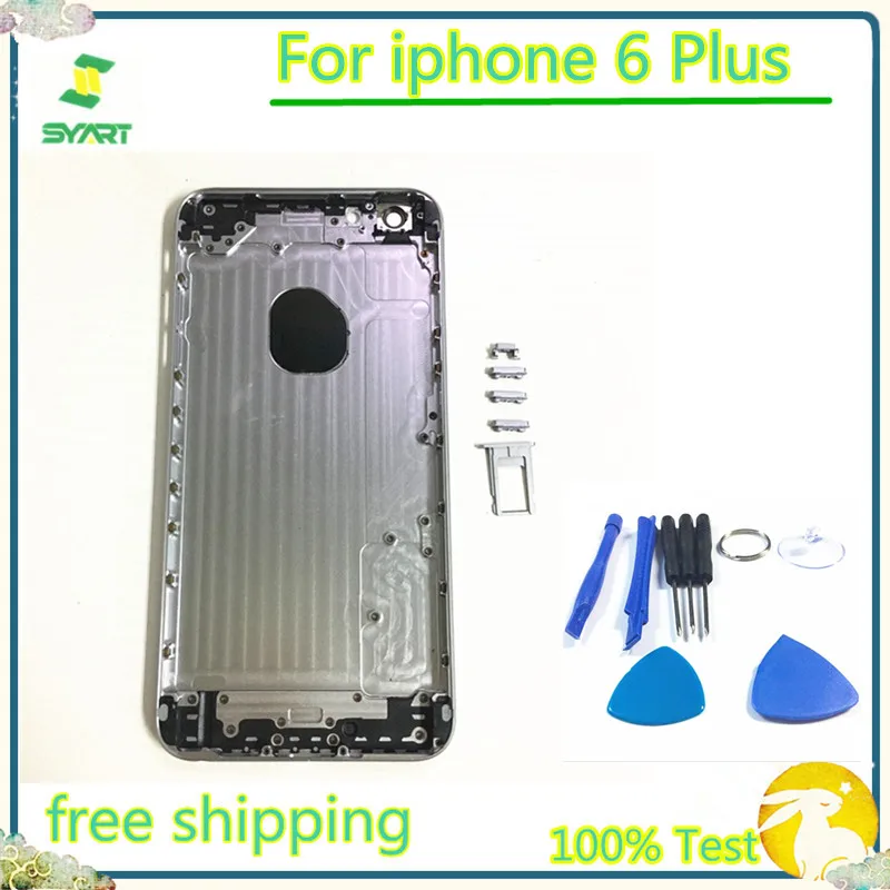 Задняя крышка батареи средняя рамка Корпус чехол задняя для iPhone 6G 6 plus с IMEI |