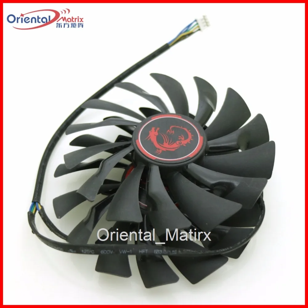 2 шт./лот PLD10010S12HH 12 В 0 40 а 4 контакта 95 мм для MSI R9 380X 390X GAMING GTX960 GTX950 охлаждающий