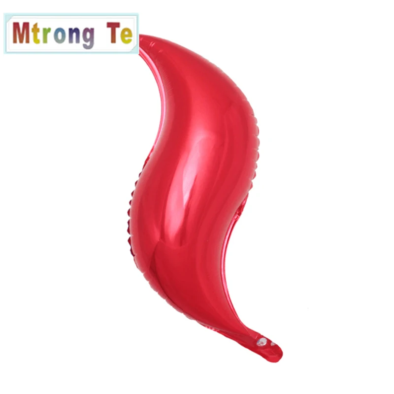 Mtrong te 50 шт. S-формованные воздушные шары 18 дюймов 24 дюйма шар из алюминиевой фольги Свадебные украшения на день рождения завод-поставщик - Цвет: red