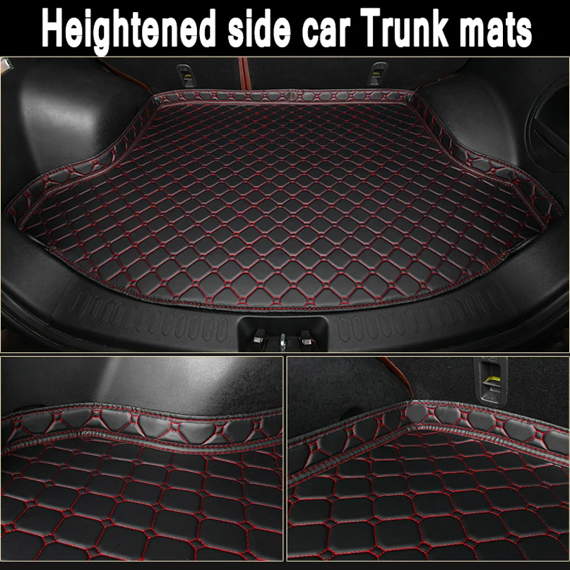 

ZHAOYANHUA Custom special car Trunk mats made for Mazda 3 Axela 6 Atenza 2 8 CX5 CX-5 CX-7 foot case full cover carpet liners