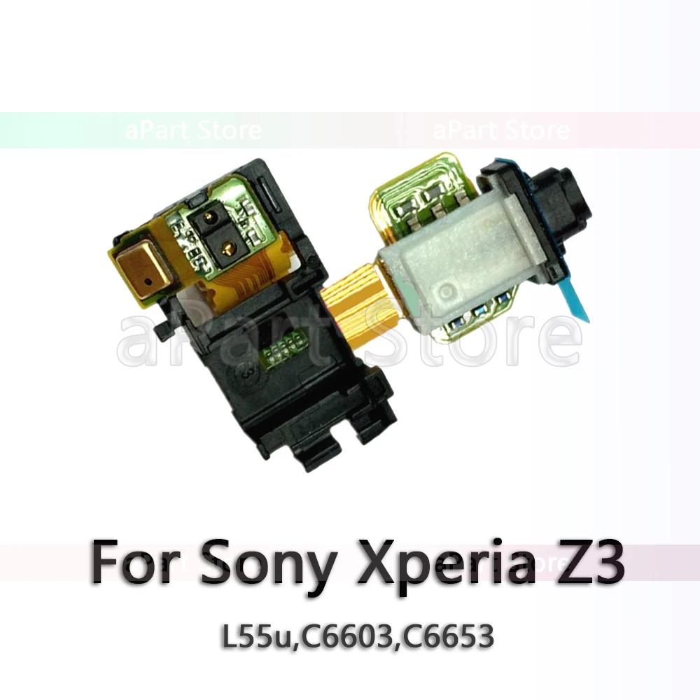 Для Sony Xperia Z Z1 Z2 Z3 Z4 Z5 Compact Premium Plus наушники гарнитура разъем датчик приближения