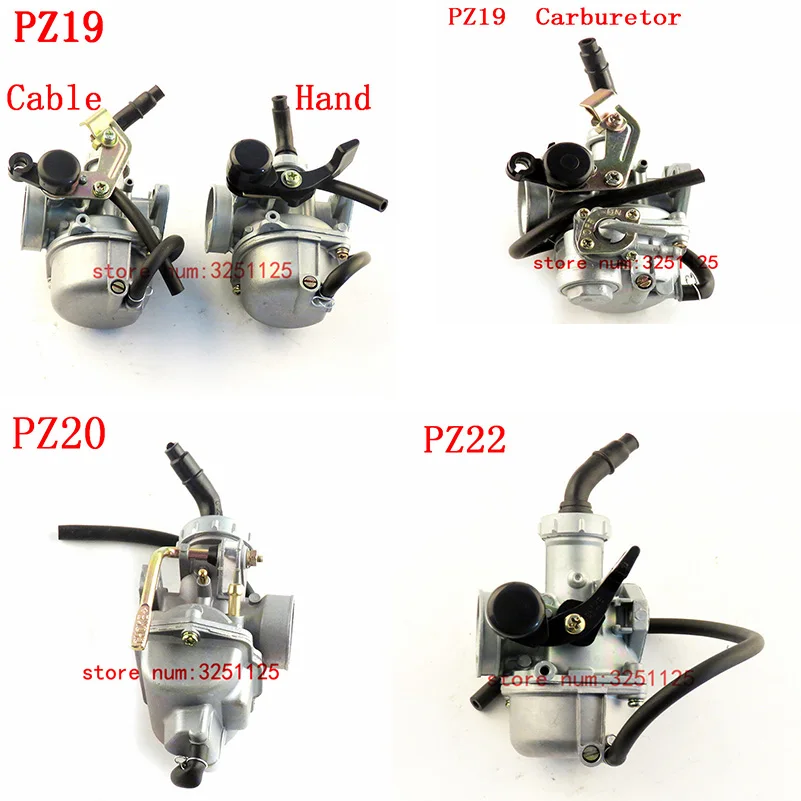 

19mm 20mm 22mm Motorcycle Carburetor CARB PZ19 PZ20 PZ22 fit for 50cc 70cc 90cc 110cc 125cc ATV Quad Go kart SUNL TAOTAO