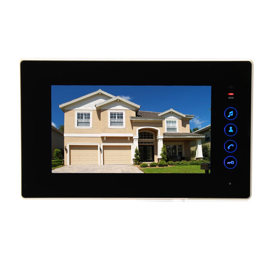 JEX Video Door Phone Doorbell system Kit 7 inch LCD Screen Waterproof Password Keypad RFID Camera In Stock 1V3 Intercom | Безопасность и