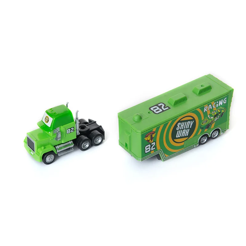 Disney Pixar Cars 2 3 игрушки № 35 грузовик молния McQueen Джексон шторм Рамирез Мак дядюшка 1:55 литой модельный автомобиль игрушка детский подарок