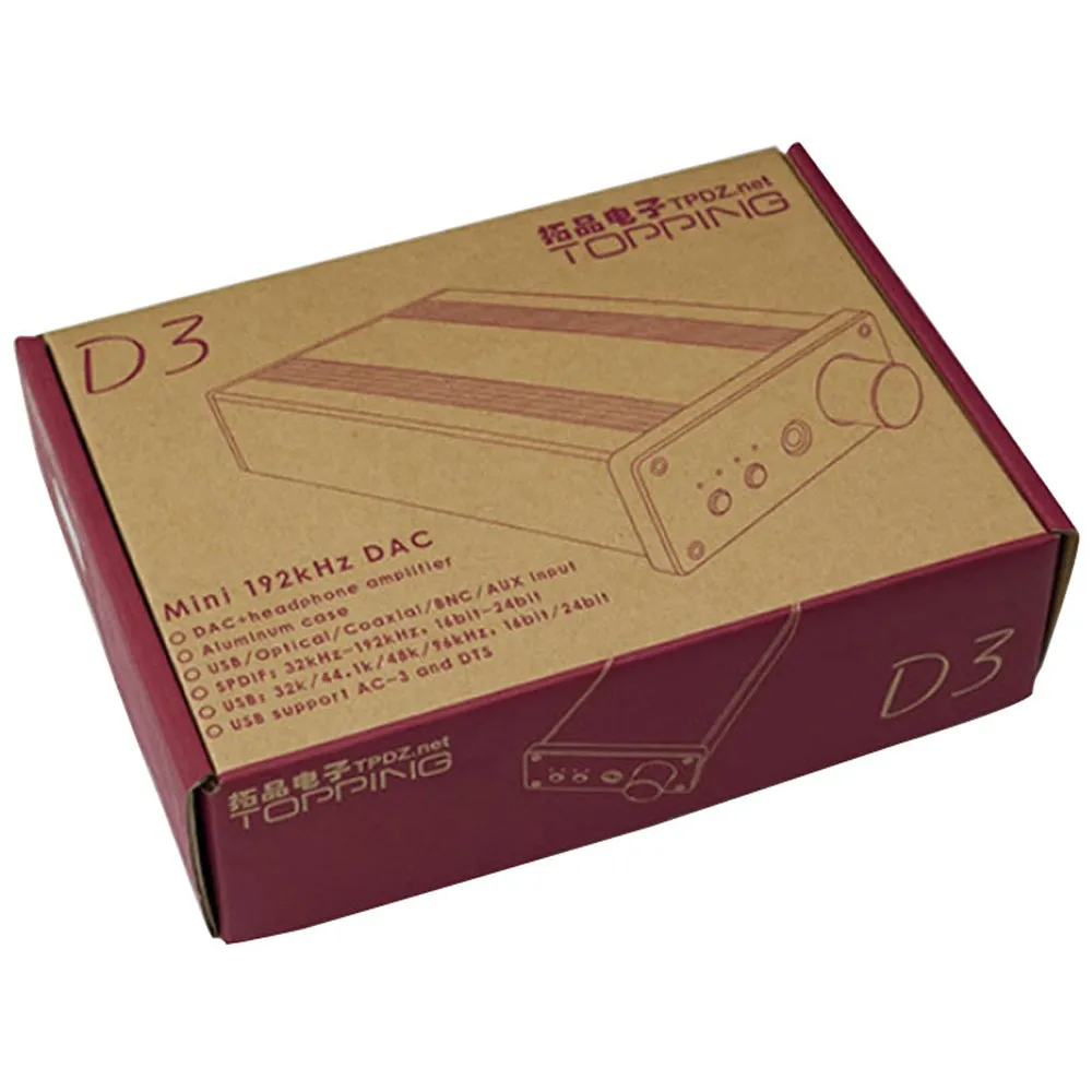 Topping D3 Декодер USB + Оптический Коаксиальный BNC ЦАП|dac topping|usb usbusb optical |
