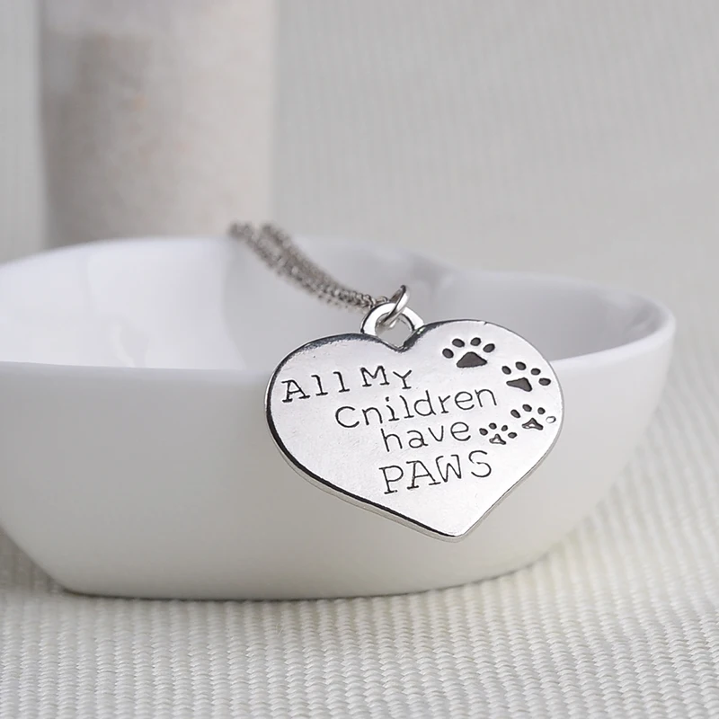 Ожерелье для любимых питомцев все мои дети имеют лапы любимые питомцы собака