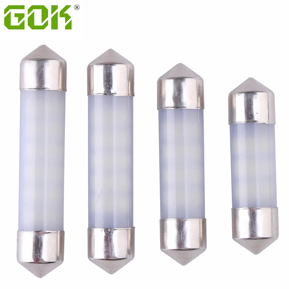 2 x C5W led C10W лампы салона светильник гирлянда 31 мм 36 мм/39 мм/41 SMD 3014 COB без полярности