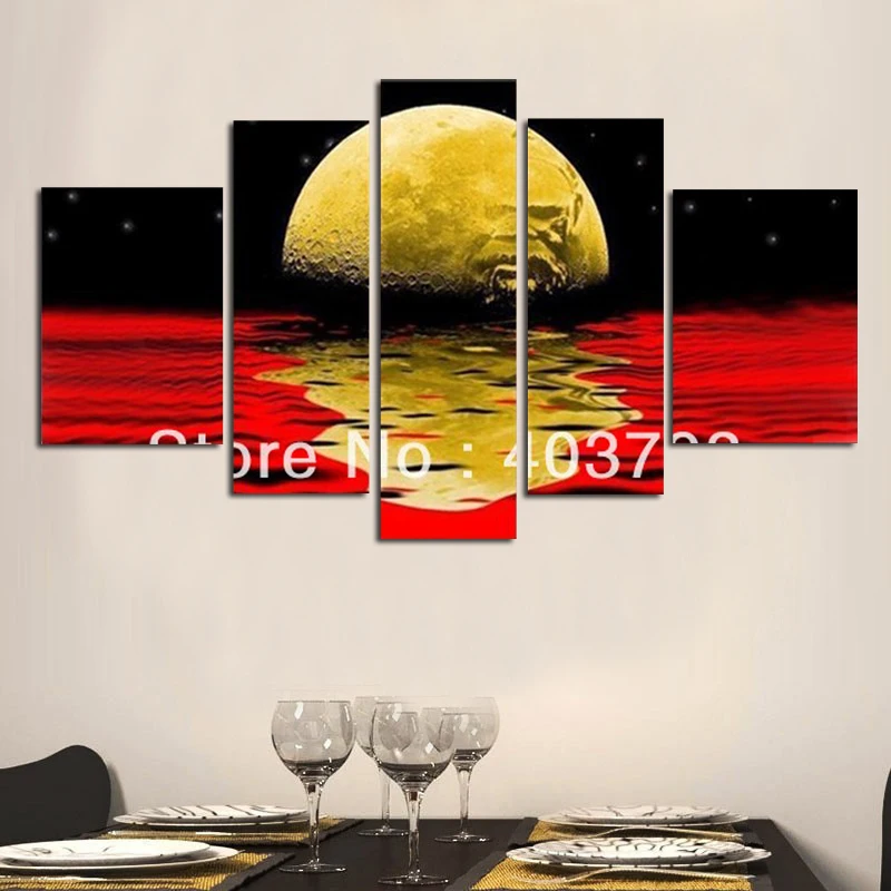 Купить по цене распродажи ручная роспись пейзажа пейзаж группа картина маслом на