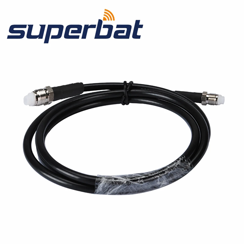 Superbat FME Женское гнездо прямое к косичка RG58 150 см радиочастотный коаксиальный