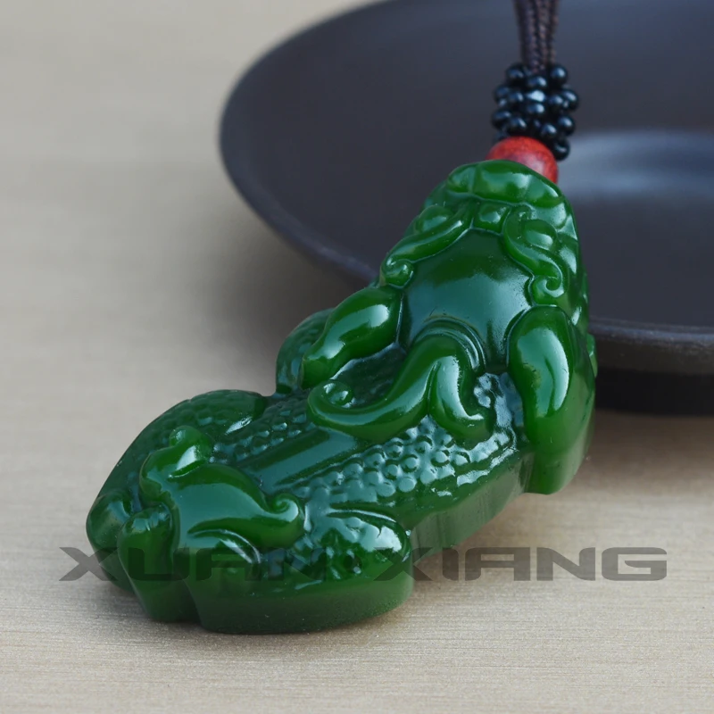 Прямая поставка мужские ожерелья с кулоном Greeb Jades PIXIU подвеска на удачу подарок