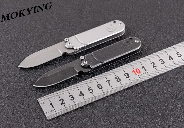 MOKYING pocket folding knife steel handle Mini camping hunting survival key chains tactical knives outdoor EDC Tool | Инструменты