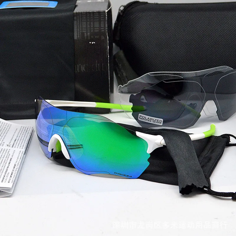 UV400 TR90 спортивные поляризационные велосипедные очки Для мужчин MTB горная дорога 100 велосипед очки солнцезащитные очки Gafas - Цвет: Розовый