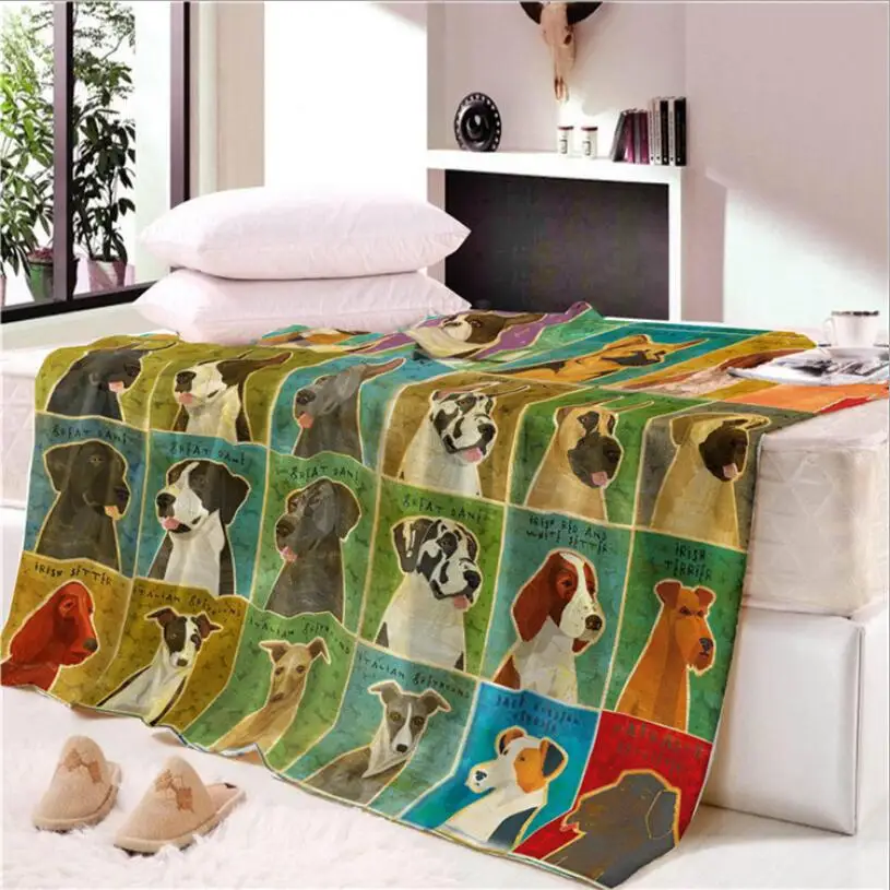 Супер мягкий мультфильм бархат плюшевый плед художественное одеяло для Детское