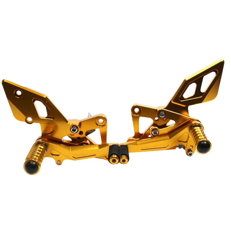 CARPRIE педали для ног 2 шт. CNC Алюминиевые Регулируемые задние наездники Rearset