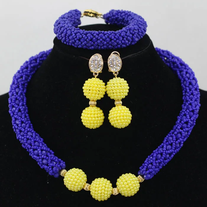 Новинка 2016 комплект ювелирных изделий в африканском стиле с золотыми