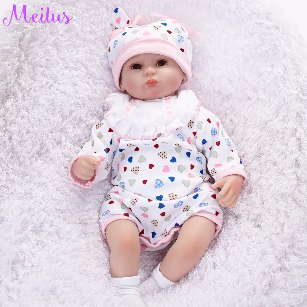 42 см силиконовые куклы Reborn Baby игрушки принцессы Brinquedos рождественские подарки