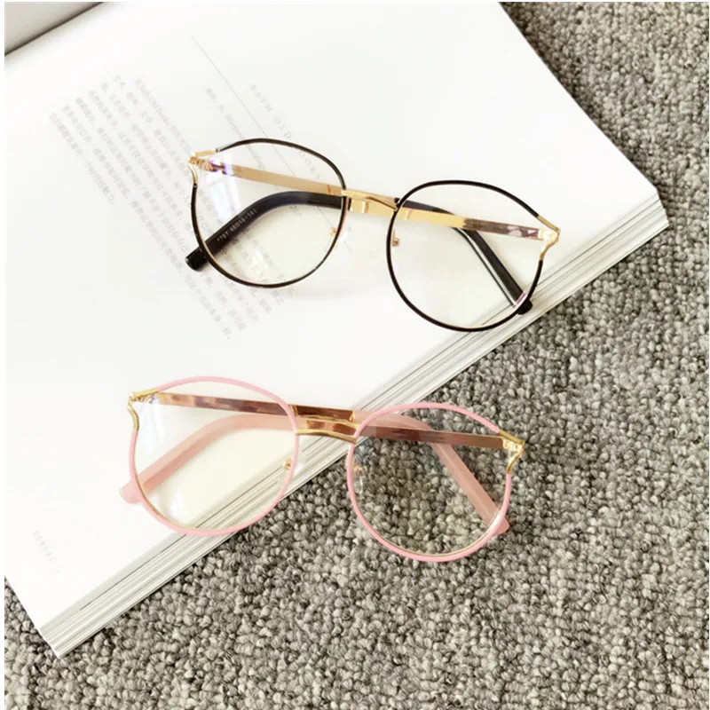 HBK Eye glass es оправа для очков винтажная Женская кошачий глаз компьютерное