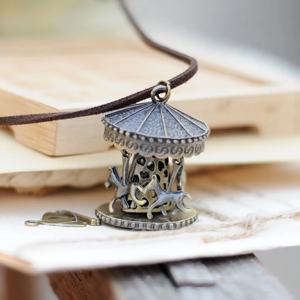 Новинка 2017 года основа для кулонов и ожерелья Винтаж Троянский конь кулон